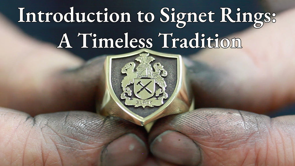 Introduction to Signet Rings - A Timeless Tradition