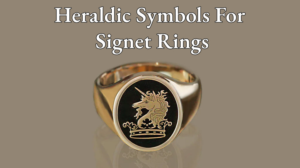 Heraldic symbols for signet rings